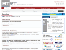 Tablet Screenshot of btrt.org